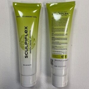 Sculpiflex Microcurrent Gel 2.82oz 80g Smooth Define Brighten Exp 02/2027 New